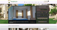 Desktop Screenshot of andaluciaimmobilier.com